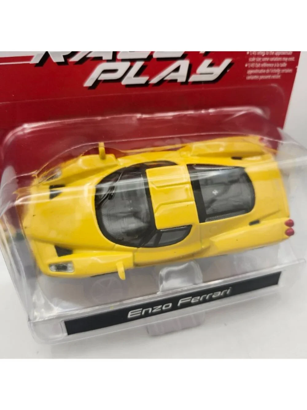 Bburago Ferrari Enzo Yellow Race Play 1/43 Diecast Official